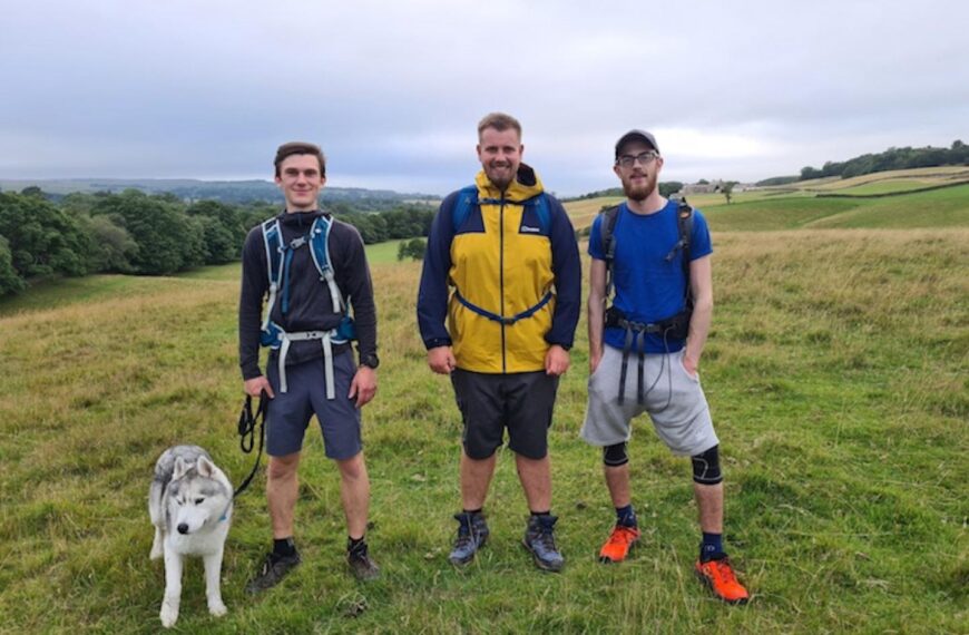 Trio to tackle three peaks for ManHealth