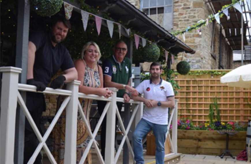 Town centre alleyway that leads to a hidden Mediterranean oasis