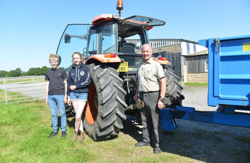 Safety comes first for tractor driver trainees