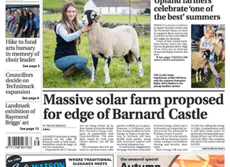 This week’s Teesdale Mercury is out