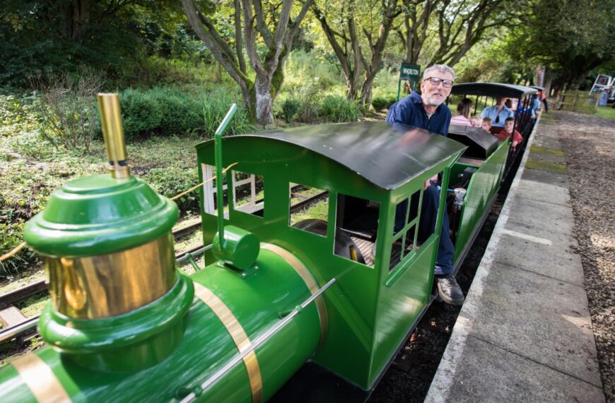 Original engine returns as rail season draws to a close