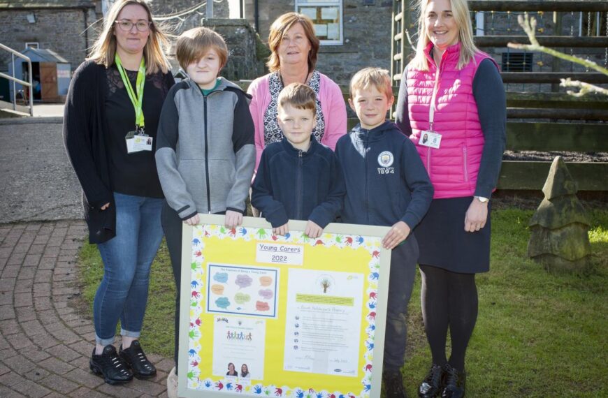 Young carers helped with tricky home life