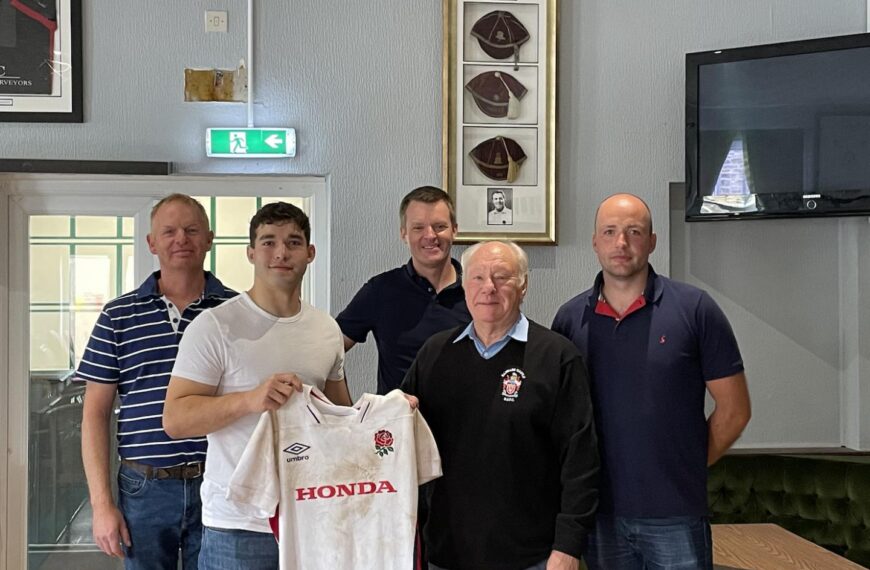 Jacob’s gift to club where rugby adventure started