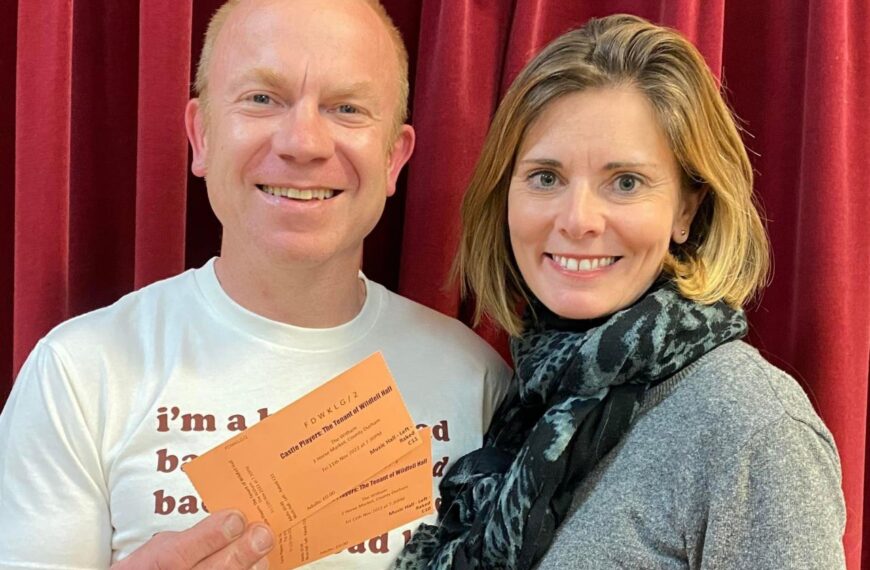 Players prepare to stage The Tenant of Wildfell Hall