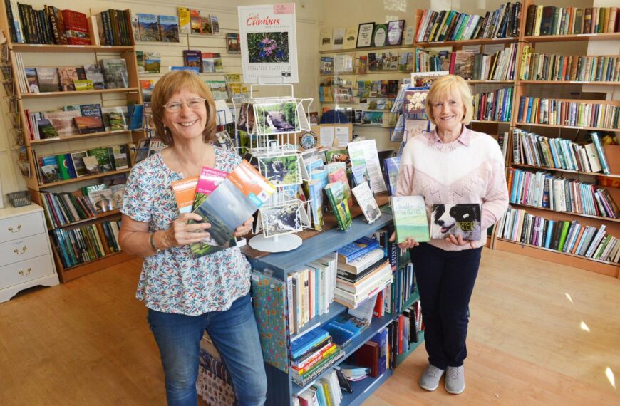 Helpers needed at bookshop where charity begins at home