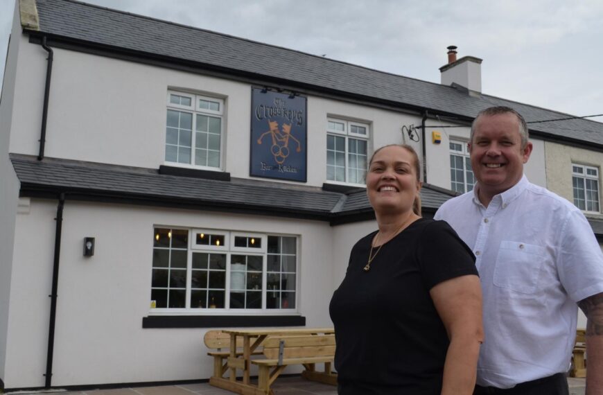 Delight as couple come to rescue of their local pub