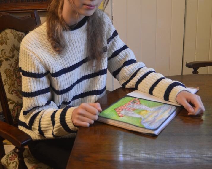 Teenage refugee’s art included in exhibition which explores identity