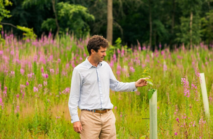 Dale landowner pioneering £2.5m carbon offset project