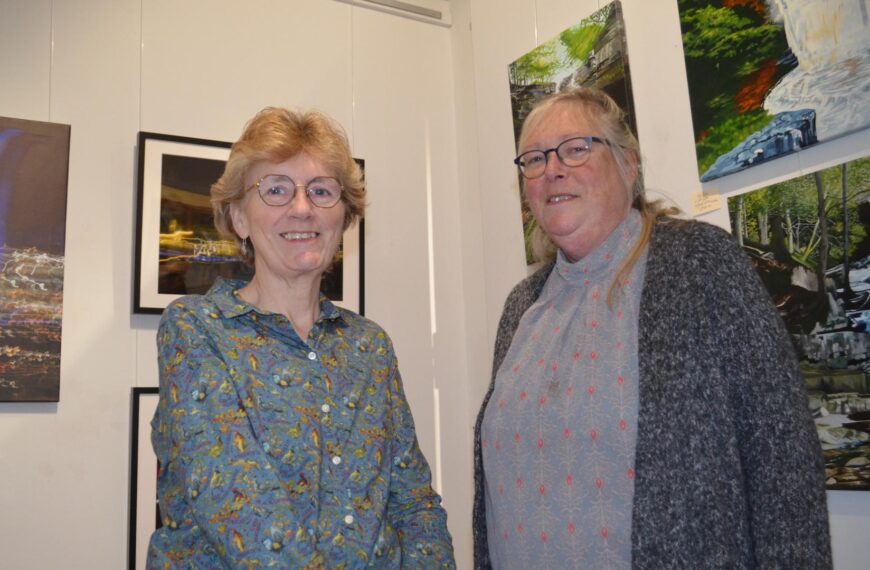 Duo come together for joint exhibition