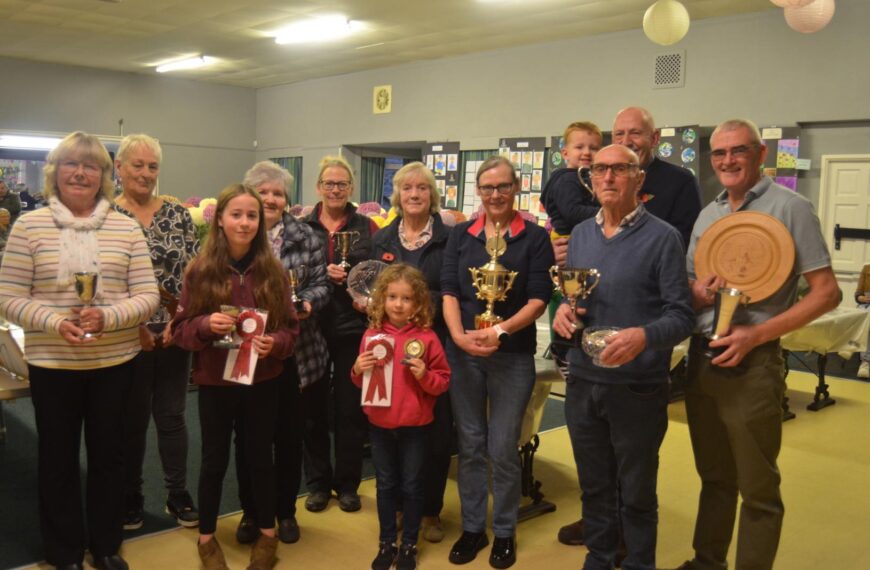 New venue – but same quality of produce at Middleton-in-Teesdale show