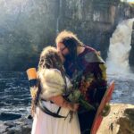 Viking’ couple get hitched at High Force&hellip;