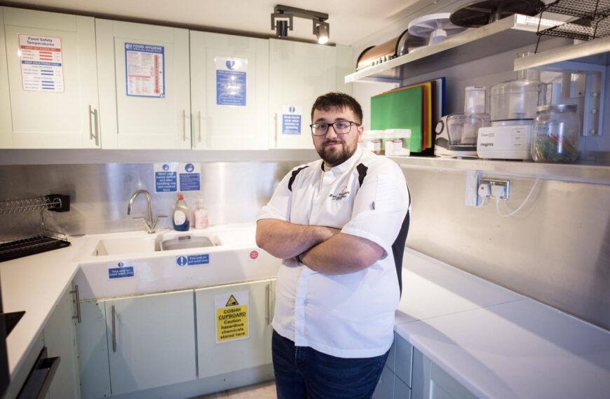 Gareth’s kitchen creations result in new venture