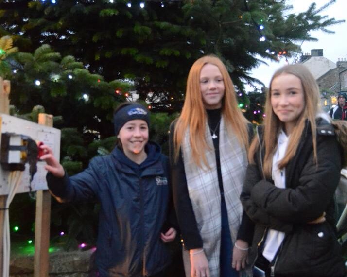 Lights switch-on goes down a storm