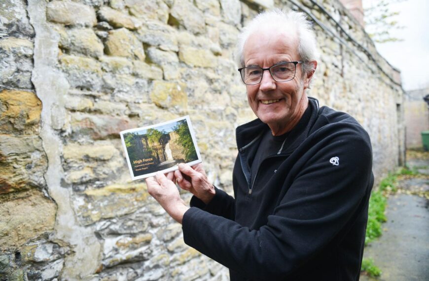 Landmark waterfall as you may never have seen before