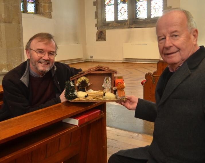 Models of nativity cribs go on display at Barney church