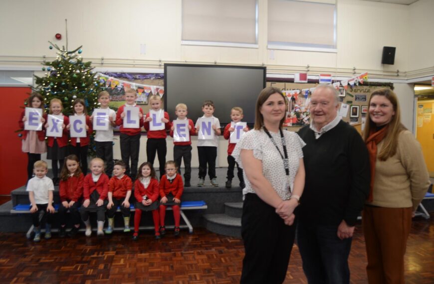 Inspectors rank Evenwood Primary School top of the form