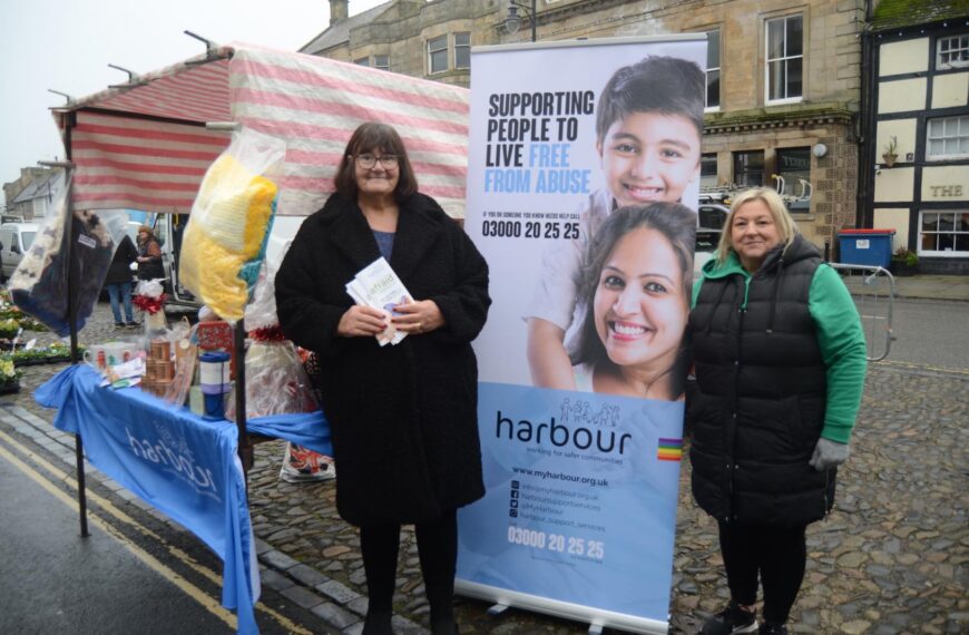 Don’t suffer in silence, says charity supported by Barney mayor