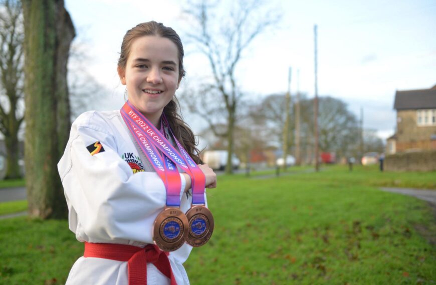 Success at UK championships as Chloe earns bronze medals