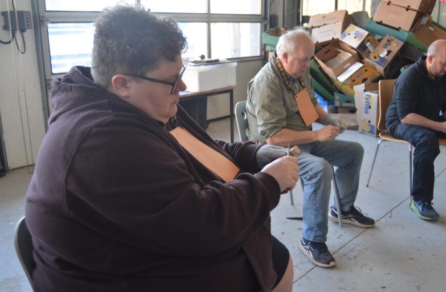 Whittling away at traitional craft