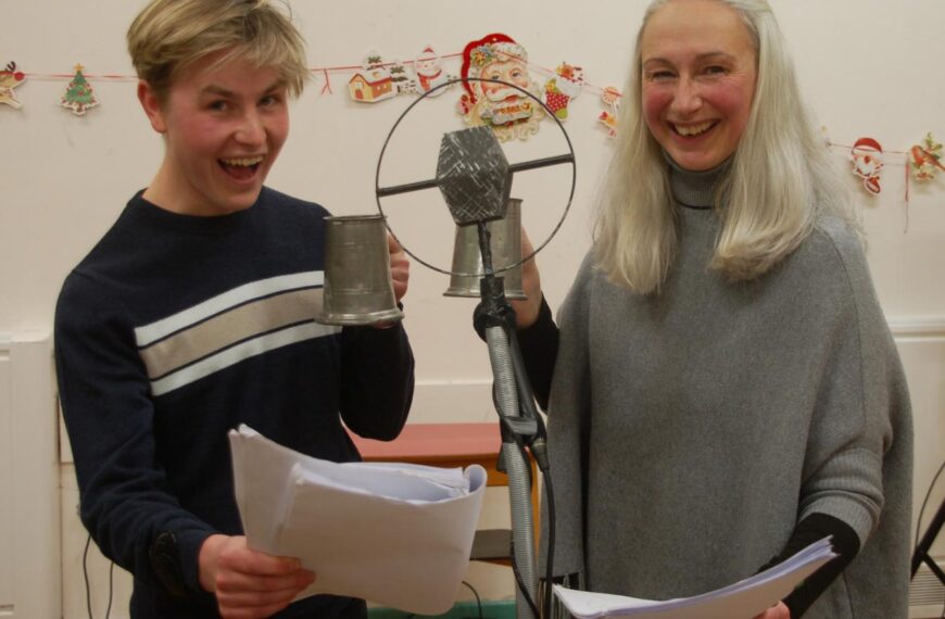 Sam and Emma set sail with Castle Players