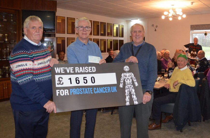 Golfer Geoff’s cancer battle inspires fundraising effort