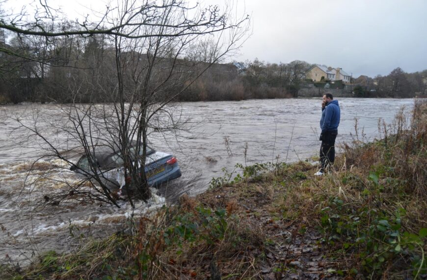 Handbrake failure leaves car owner with that sinking feeling