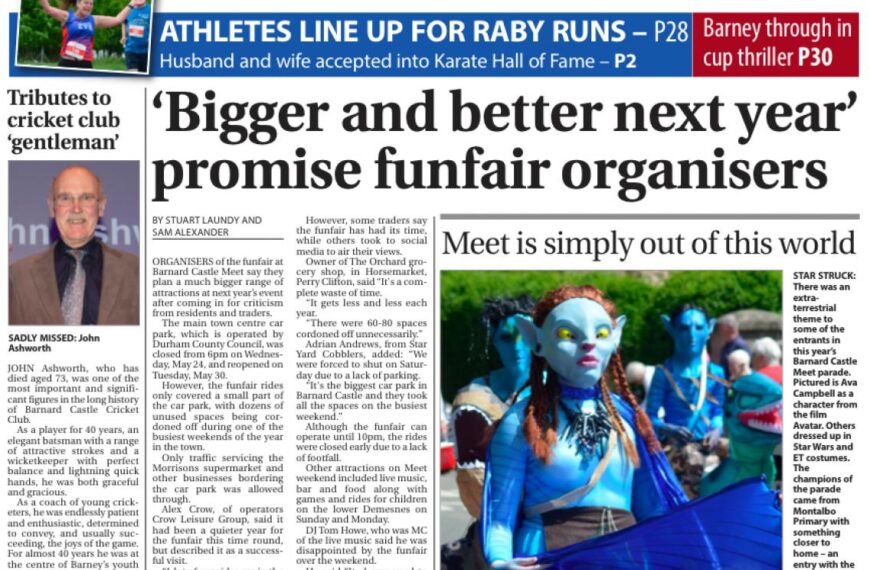 Out of this world – full Barney Meet coverage in this week’s&hellip;