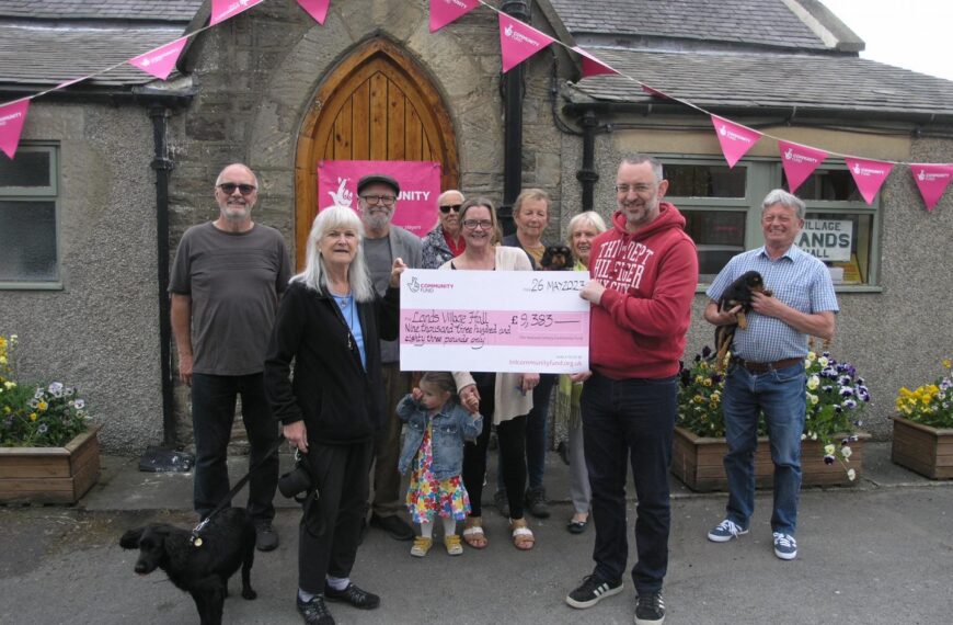 Cooking up a storm with funding aid for Lands Village Hall