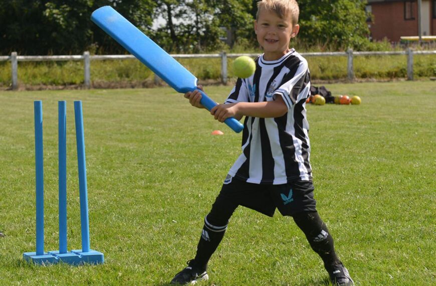 Children get a weekly taste of summer sporting fun