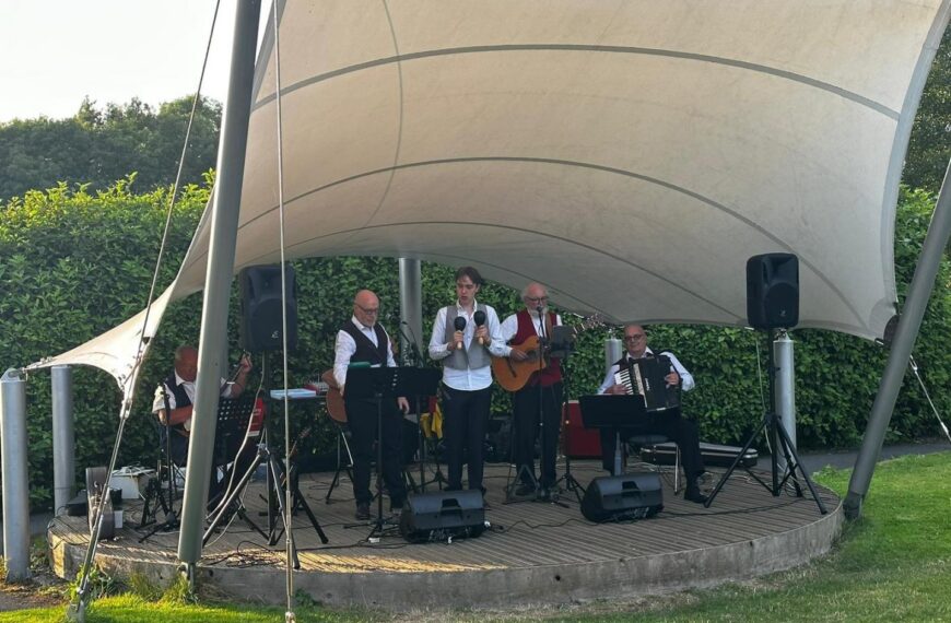 Smiles all round for social club summer fun