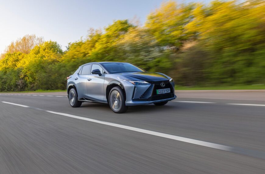 Test Drive: The New Lexus RZ450e