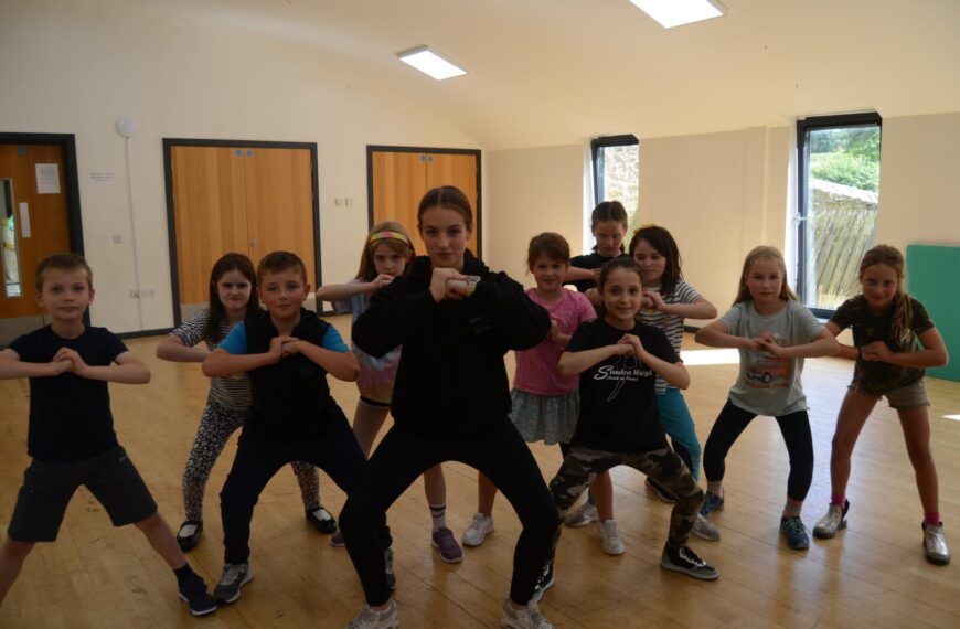 TOYS play with learning skills of musical theatre at summer school
