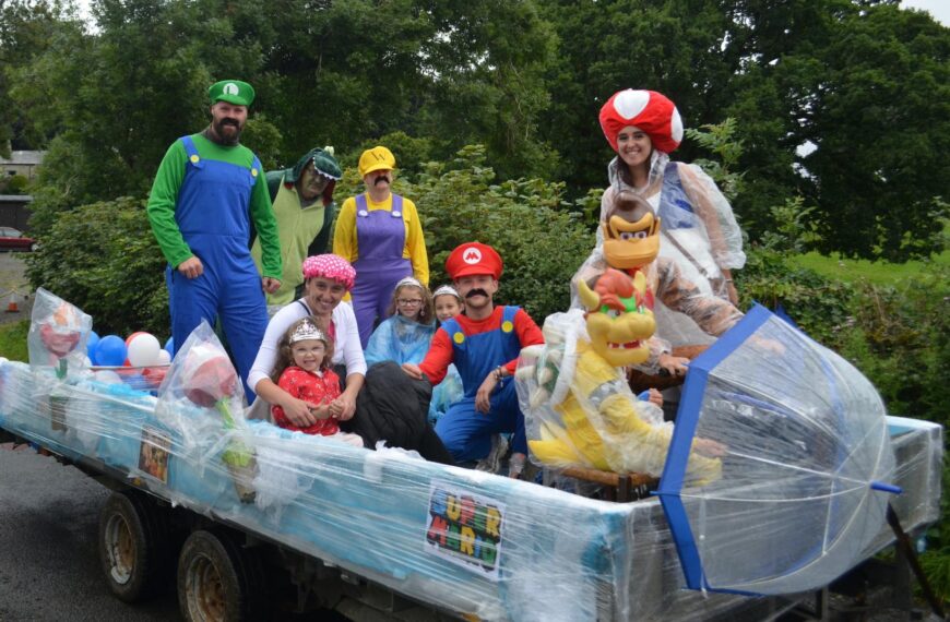 It rained on the parade – but that didn’t stop fun