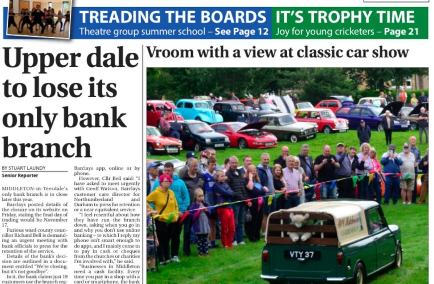 Hitting the headlines this week