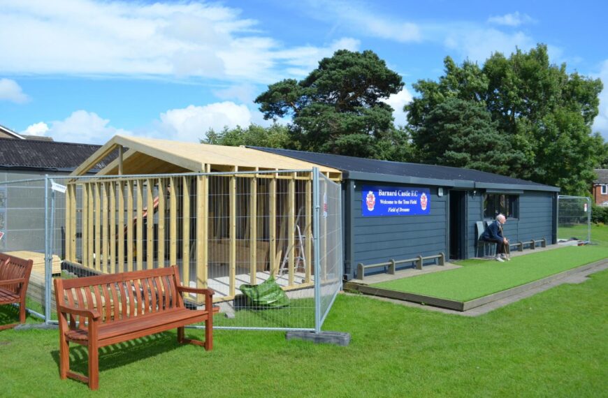 Club’s goal of better facilities underway