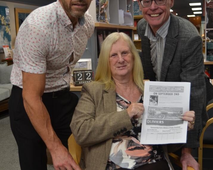 Furniture store staff step out to help Abby