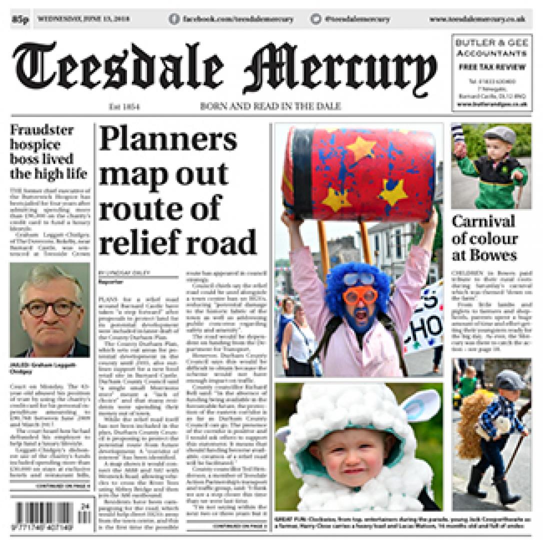 This week’s Teesdale Mercury