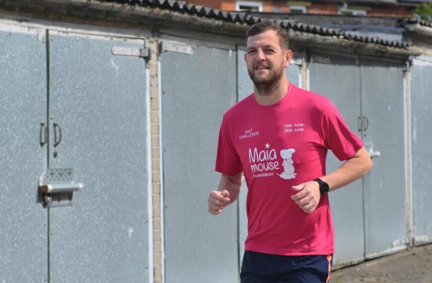 Marathon man Kevin plans to run 5k – 48 times