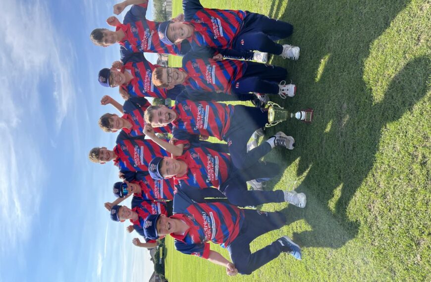 Barney U13s champions after beating Richmond