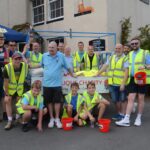 Eight-mile bed push raises cash for charity