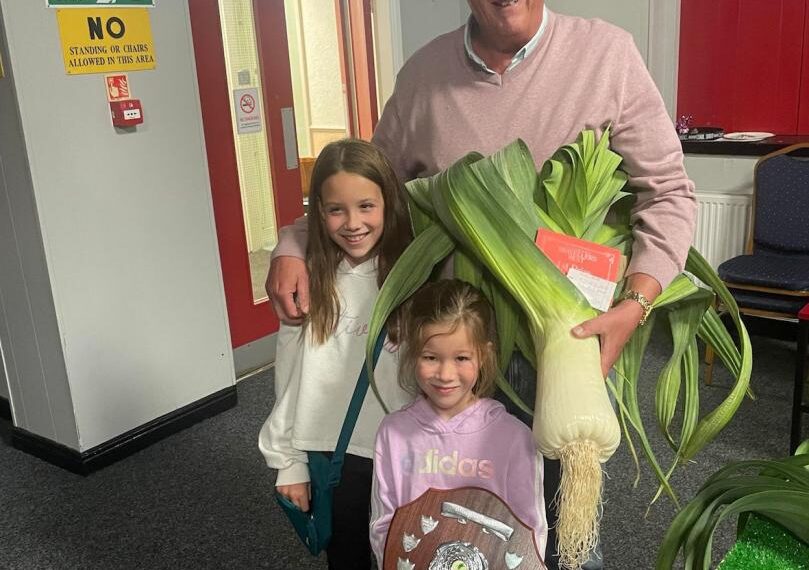 Quality counts at Evenwood leek show