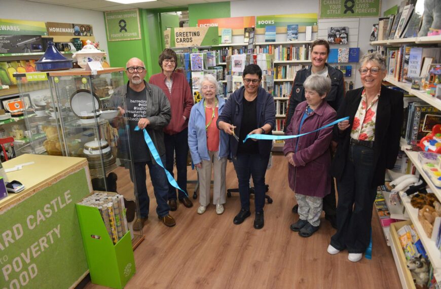 Open day as charity shop unveils revamp