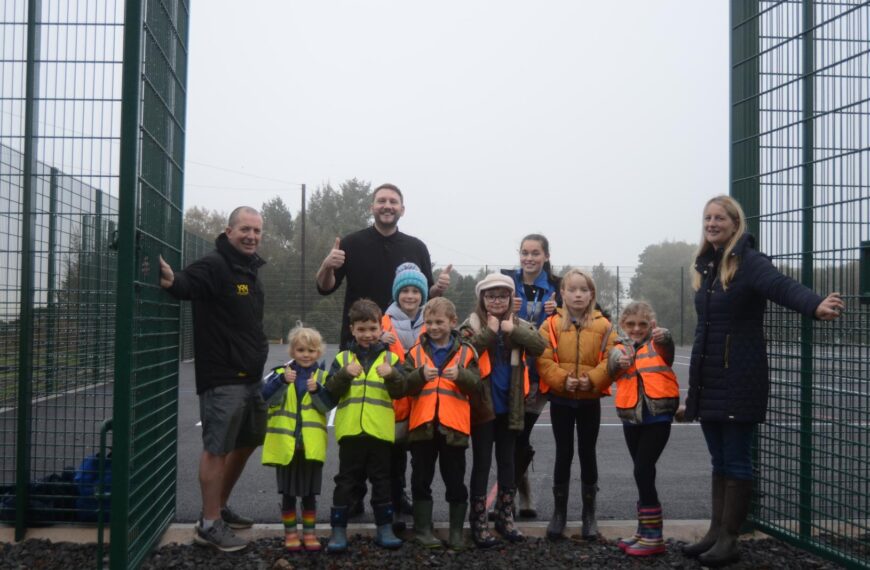 Grand opening date for multi-use sports ground