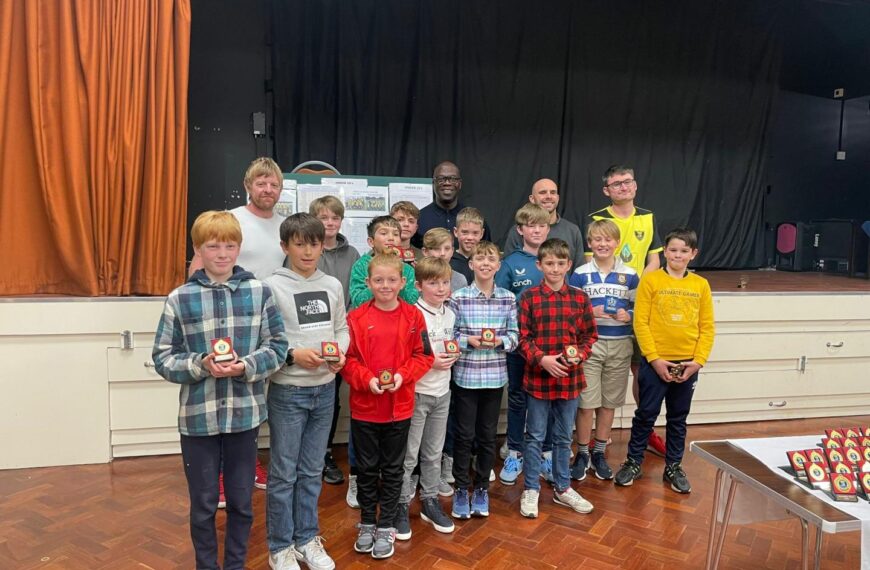 Raby CC juniors celebrate season’s efforts