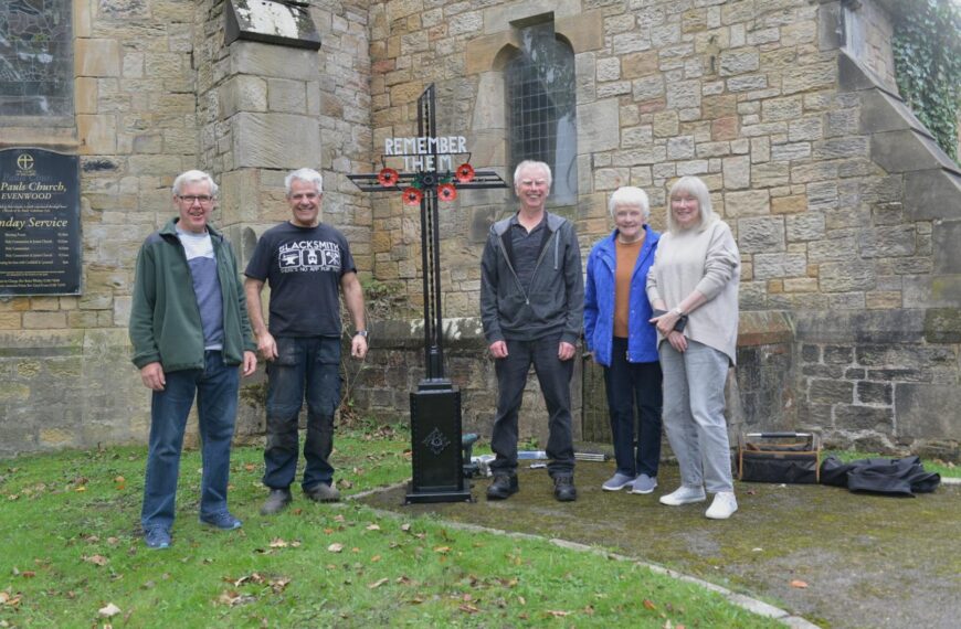 Multi-purpose cross installed at St Paul’s