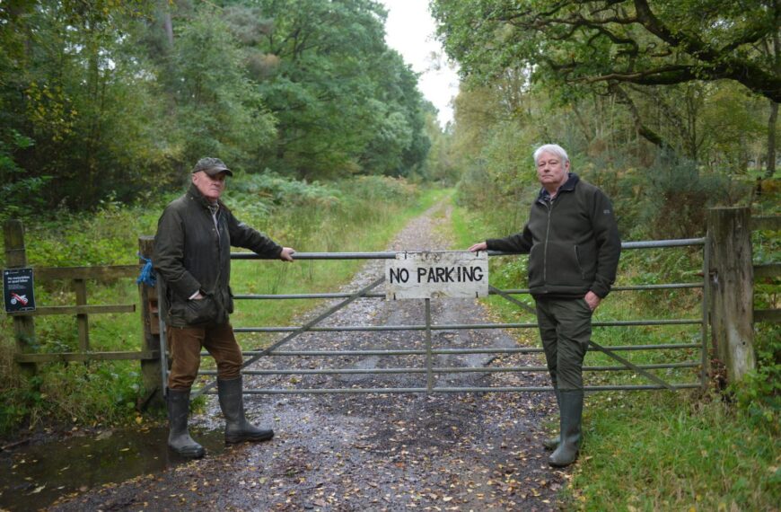 Forest residents claim victory over farm track