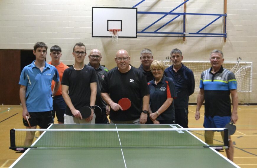 Middle of road’ is just fine for ping pong club