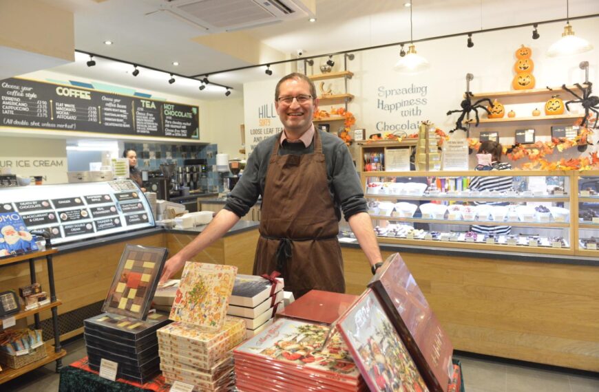 Anniversary chock-full of delight at shop success