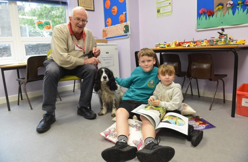Story time with a difference at Gainford