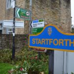 Sign to say Startforth never left Yorkshire